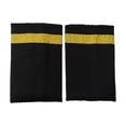 thumbnail image 1 of Justharion 2pack/lot Durable And Fashionable Pilot Epaulettes Stripes For Pro Pilots Versatile Polyester 1 bar, 1 of 6