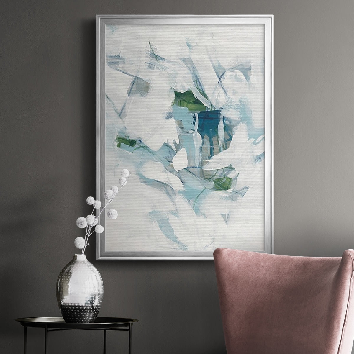 Ice Cavern III Premium Framed Print, in Gold, Black, or Silver - Ready to Hang