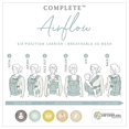 thumbnail image 4 of LILLEbaby Complete Airflow Ergonomic 6-in-1 Grey/Silver Carrier Newborn-Toddler, 4 of 4