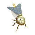 thumbnail image 4 of Azucarero con forma de abeja y cuchara, multifuncional y moderno. Azul, 4 of 9