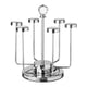 thumbnail image 4 of Escurridor de vasos para 6 tazas, ideal para cocina, hogar y restaurante. Plata, 4 of 9