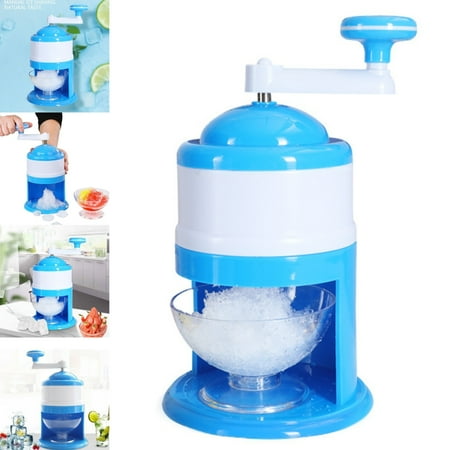 

Sanviglor Crusher Cube Trays Ice Shaver Precision-cut Stainless Steel Blades Snow Cone Machine Shaved Portable Abs Flexible Efficiently