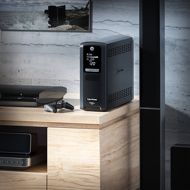 CyberPower LX1500GAVR Battery Backup UPS, 1500VA/900W, 120V, 10