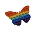 thumbnail image 4 of HDTech Rainbow Butterfly Shape Push Pop Bubble Sensory Fidget Toy for Kids, 4 of 6
