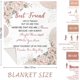 thumbnail image 5 of LHSHID Best Friend Birthday Gifts for Women Bestie Gifts Blanket Gifts for Best Friend Friendship Gifts for Women BFF Gifts Ideas for Mothers Day Christmas to My Friend Throw Blanket 30"x40", 5 of 8
