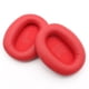 thumbnail image 5 of Methold Almohadillas para los oídos Cojín Auriculares Protección auditiva Cancelación de ruido Orejeras Reemplazo de auriculares sobre la Relojes inteligentes Rojo, 5 of 6