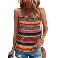 thumbnail image 3 of WIHOLL Tank Top for Women Beaded Spaghetti Strap Summer Flowy Cami Lace Sleeveless Scoop Neck Shirts, 3 of 9
