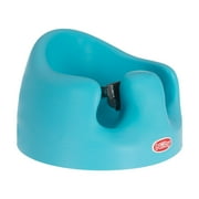 Nuby My Floor Seat Soft Foam Baby Booster Seat with 3-Point Harness, Aqua