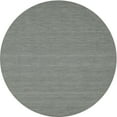 thumbnail image 1 of Ahgly Company Machine Washable Indoor Round Contemporary Gunmetal Gray Area Rugs, 4' Round, 1 of 7