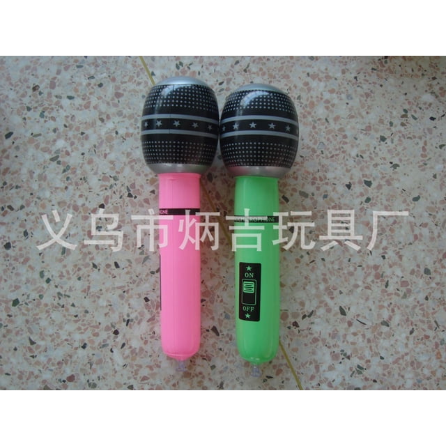 Qiaoxi Inflatable Toys for Children Microphone Guitar Saxophone Electronic Organ Inflatable Instrument for Musical Themed Party