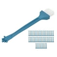 thumbnail image 4 of Cepillo Para Máquina De Afeitar, Cepillo De Limpieza Para Máquina De Afeitar Eléctrica Dureza Del Mango De PP Para Accesorios De Computadora Cergrey Trimmer Crevice Brush, 4 of 8