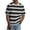 C1 Black, variant on ENCCRWIN Men's Casual Short Sleeve Tops Color Block Stripe V-Neck Raglan for Baseball Training Outdoor Sports Summer Active Comfort,Black 2XL