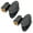 MC 02 2PCS, variant on 2-PCS Microphone Clip Holder with Adapters (5/8" to 3/8") - Universal Mic Stand Mount for Dynamic & Wireless Mics