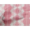 thumbnail image 4 of oneOone Cotton Poplin Fabric Triangle & Hexagon Geometric Print Fabric By Yard 56 Inch Wide, 4 of 4