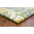 thumbnail image 4 of Liora Manne Ravella Ornamental Leaf Bdr Yellow Runner Rug 24" x 8', 4 of 4