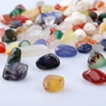 thumbnail image 3 of Ludlz 1 Bag 100g Colorful Mixed Irregular Shape Tumbled Stones Rock Gem Beads Chips, 3 of 7
