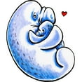 thumbnail image 2 of CafePress - Manatee Mothers Love Mug - 11 oz Ceramic Mug - Novelty Coffee Tea Cup, 2 of 4