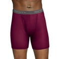 thumbnail image 4 of Fruit of the Loom Men's EverLight Assorted Boxer Briefs, 3 Pack, Extended Sizes, 4 of 5