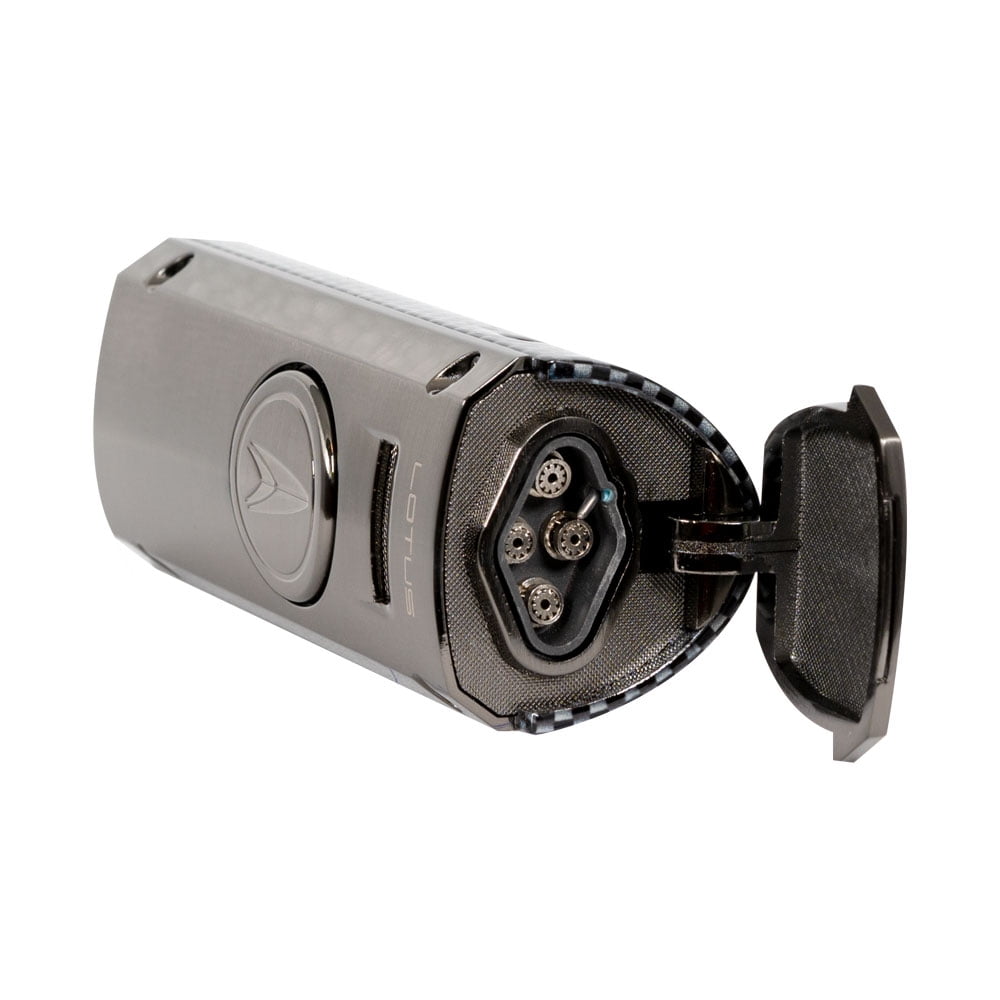 Lotus Minister Quad Torch Table Lighter - Gunmetal