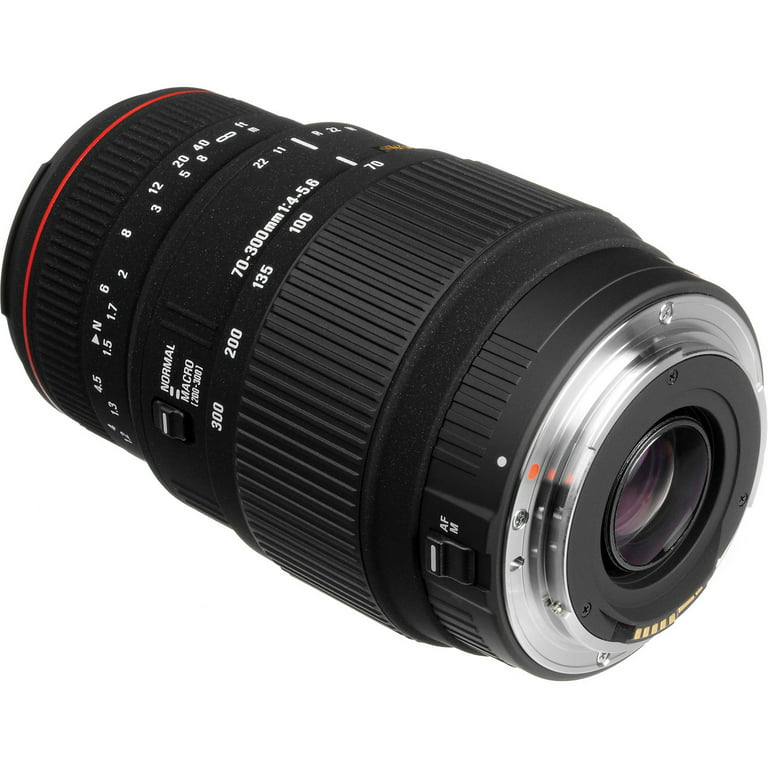 Sigma 70-300mm f/4-5.6 APO DG Macro Zoom Lens (for Canon EOS