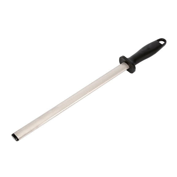 Japan 12 in.Diamond Carbon Steel Professional Knife Sharpener Rod | Kitchen,Home or Hunting | Master Chef,Hunter or Home Gourmet Blade Sharpening Rod or Stick