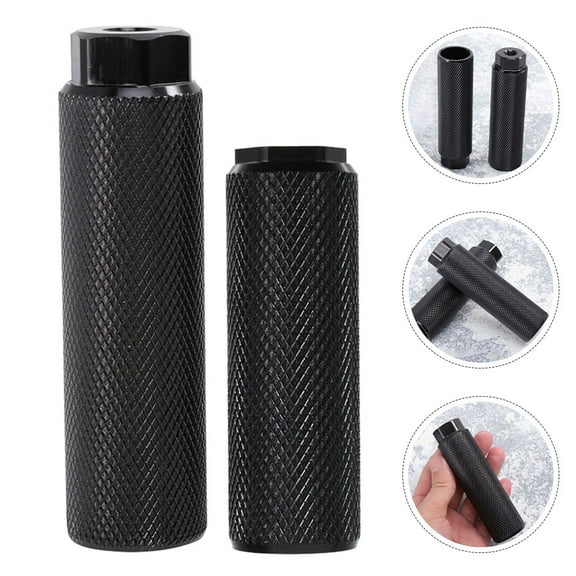 FRCOLOR 4pcs Portable Aluminum Alloy Bike Rear Foot Pegs Sturdy Cycling Accessory Bike Supply Small Bike Peg Detachable Bike Peg