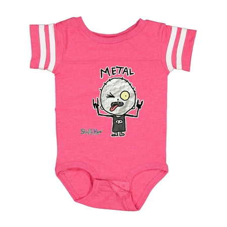 

Inktastic Metal Face Gift Baby Boy or Baby Girl Bodysuit