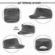 thumbnail image 3 of Flat Cap Men Military Cap Spring Solid Color Washed Old Hat Casual Cap with Top Summer Sunshade, 3 of 4