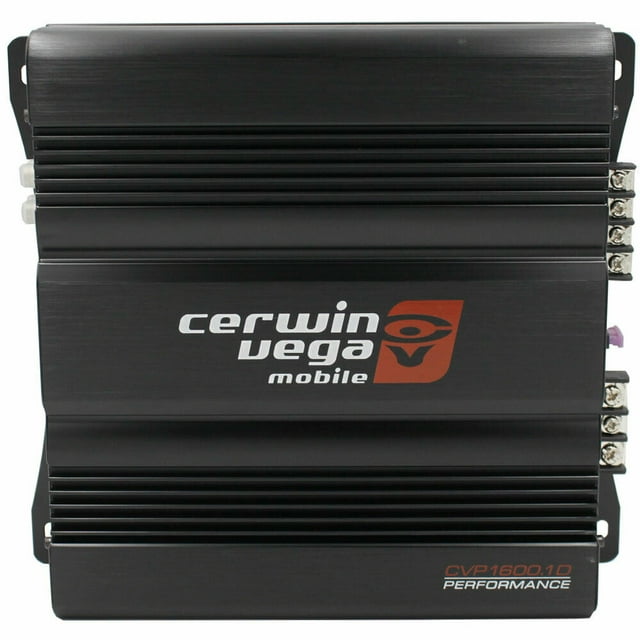 CERWIN VEGA CVP1600.1D CVPSERIES 1600W MONOBLOCK CAR AUDIO AMPLIFIER AMP 1CHAN