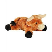 Aurora Unisex Little Longhorn Stuffed Toy Animal Brown One Size