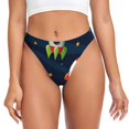 thumbnail image 1 of Balery Spaceships and Stars Tangas de Algodón para Mujer con Estampado – Ropa Interior Sexy, Transpirable, G-string-X-Small, 1 of 6