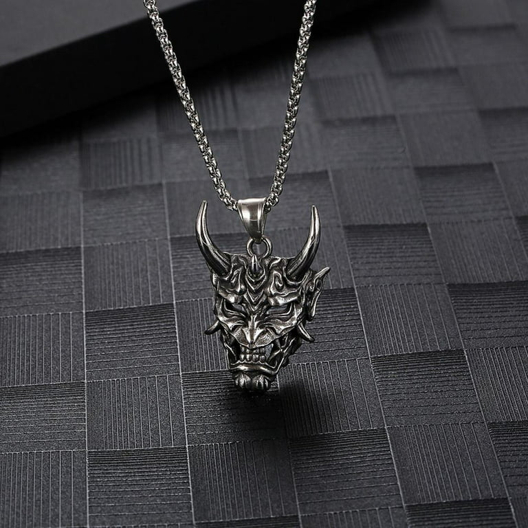 Punk Vintage Ram Skull And Sword Pendant Men Gothic Gifts Party SanLan  Jewelry - AliExpress
