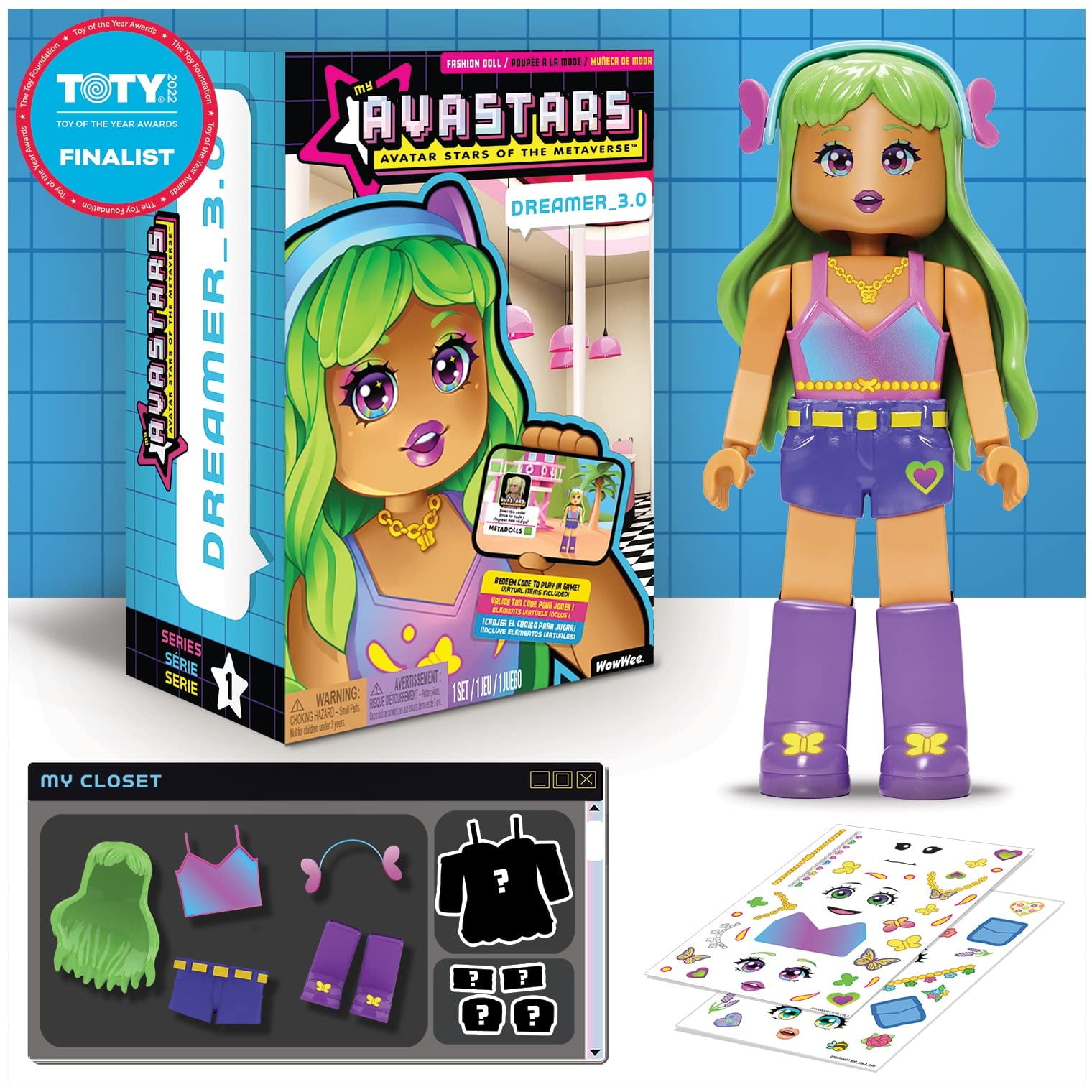 My Avastars Dreamer_3.0 - 11” Fashion Doll with Extra Outfit ...
