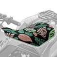 thumbnail image 2 of Uorisanigo ATV Seat Cover Protector Waterproof Tropical Kalo Leaf Four Wheeler Seat Cushion All Season Weather Proof Outdoor UV Protection for Polaris Sportsman Foreman Kodiak, 2 of 7