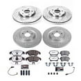 thumbnail image 2 of PowerStop Front and Rear Z26 Street Warrior Carbon-Fiber Ceramic Brake Pad and Drilled and Slotted Rotor Kit Fits: AUDI Select Models K8883-26, 2 of 7