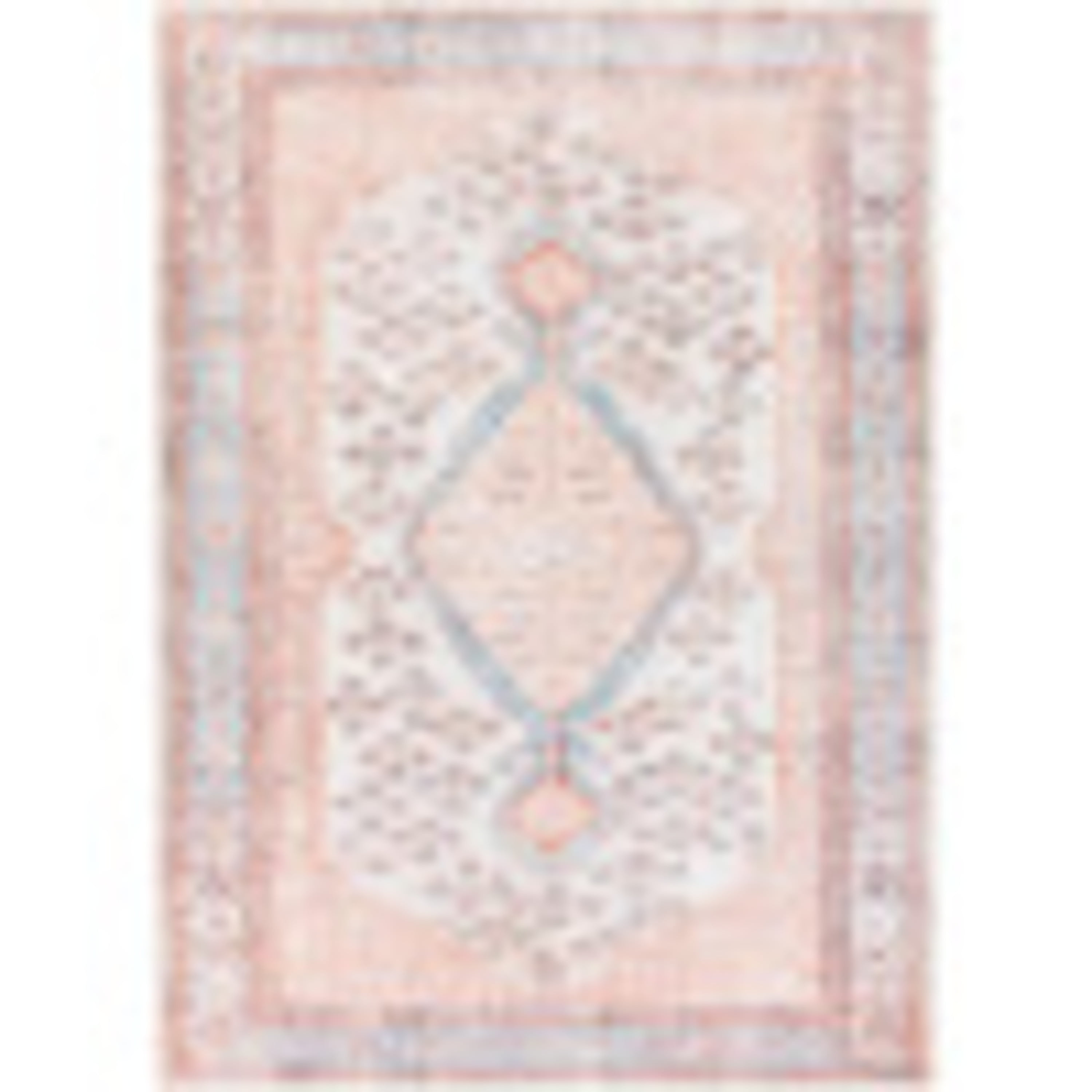 Voile-100120-Blush Rugland 3X5 Rug - Stain Resistant Washable Rug