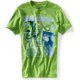 thumbnail image 1 of Aeropostale - Camiseta gráfica para hombre con cuello redondo So Cal, verde, extragrande, 1 of 1