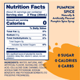 thumbnail image 7 of Jordan's Skinny Mixes Sugar Free Pumpkin Spice Syrup, Zero Calories, Gluten Free, 25.4 Fl Oz, 7 of 7