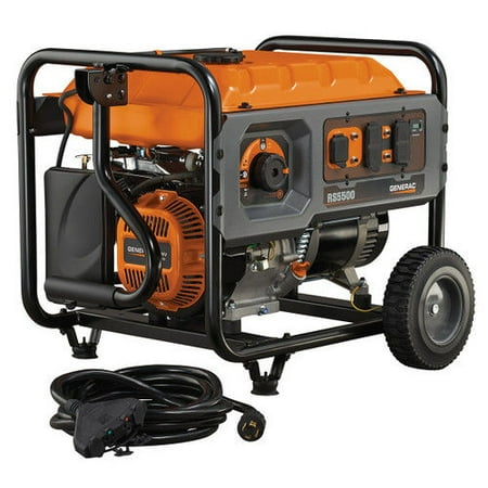 Generac 6672 5,500 Watt Portable Generator with Cord