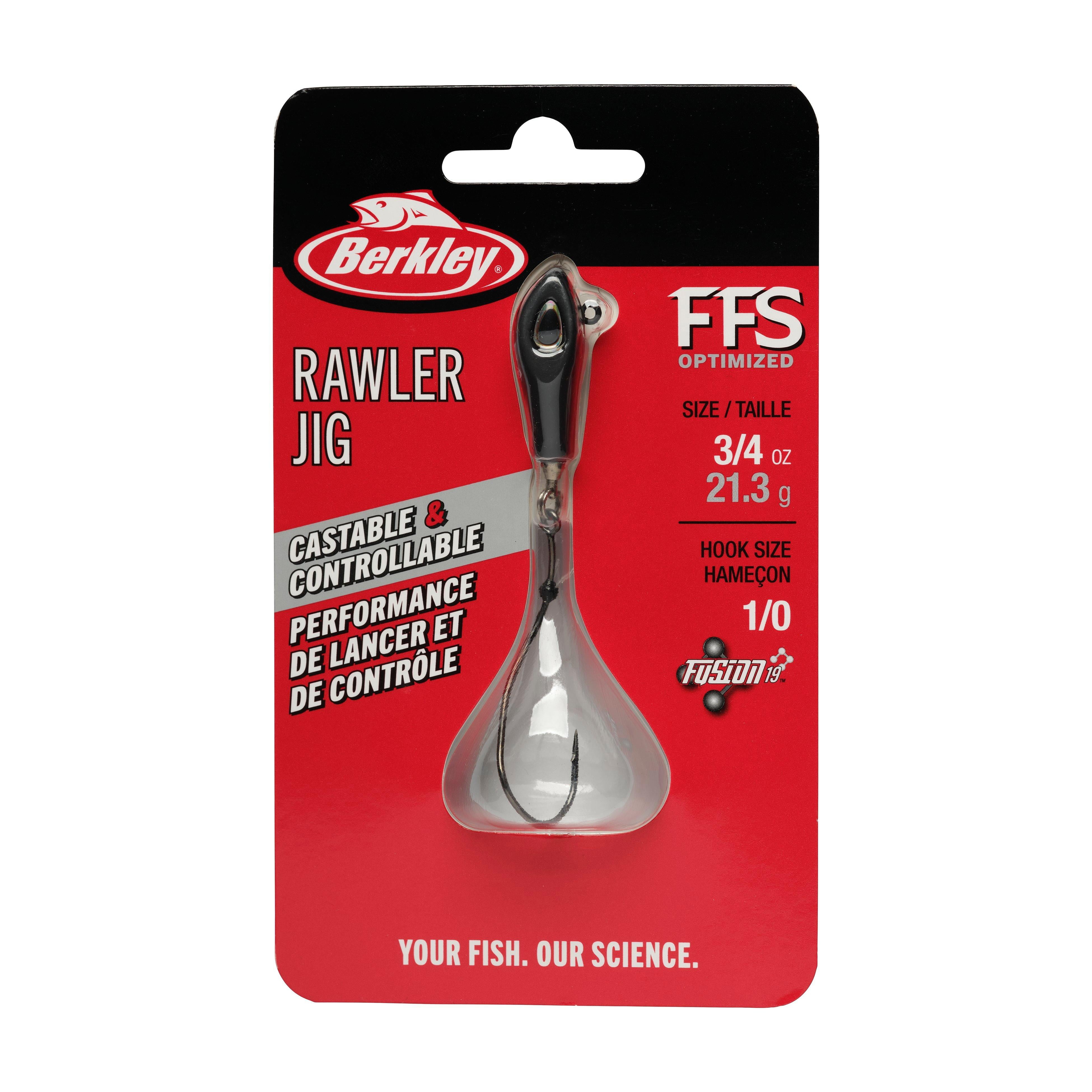Berkley Rawler Jig, 1/0, Matte Black