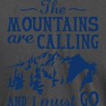 thumbnail image 3 of CafePress - The Mountains Are Calling T Shirt - Mens Comfort Colors Shirt, 3 of 5
