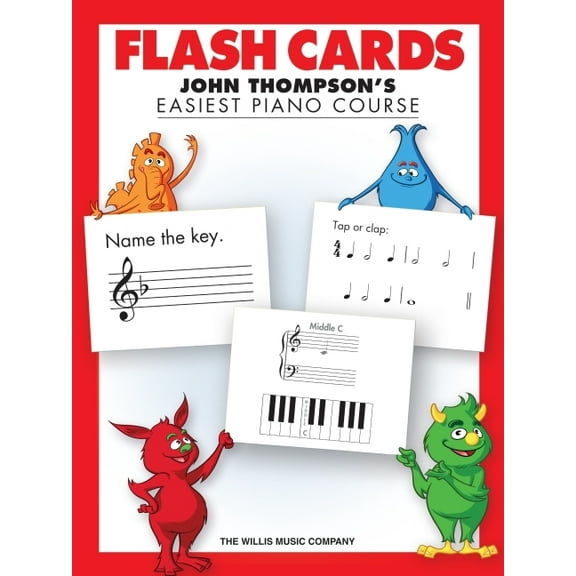 John Thompson's Easiest Piano Course: John Thompson's Easiest Piano Course Flash Cards (Other)
