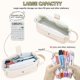 thumbnail image 2 of Big Capacity Pencil Case Large Pencil Pen Pouch Bag Storage Case School College Office Organizer For Student Teens Girls Adults, 2 of 4