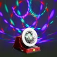 thumbnail image 1 of Matoen Solar Charging Colorful Ball Light Bulb RGB KTV Bar Living Room Bounce Di Floor Light USB Power Bank, 1 of 9