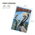 thumbnail image 3 of Lantern Press 1000 Piece Jigsaw Puzzle, Biloxi, Mississippi, Brown Pelican, 3 of 5