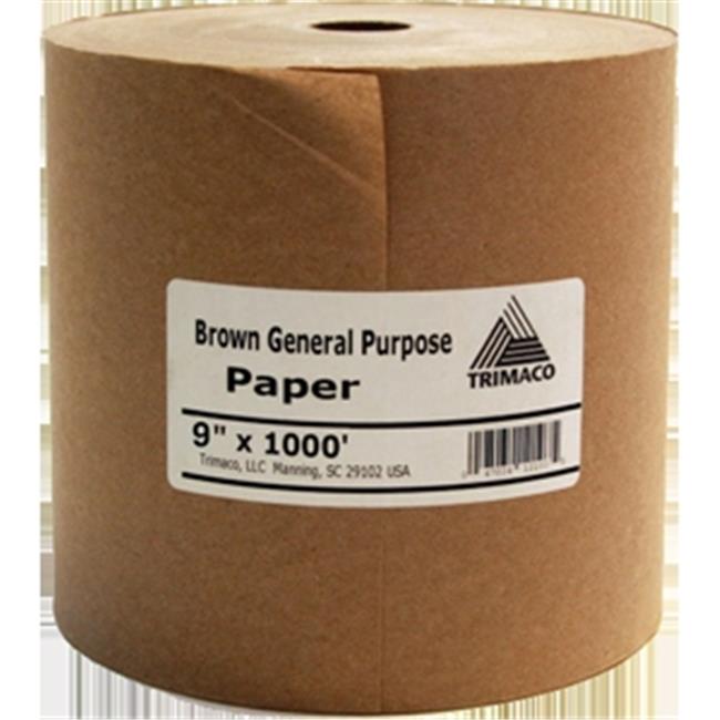 Trimaco 12105 Brown General Purpose Masking Paper 9 in. x 1000 ft
