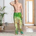 thumbnail image 3 of Cauagu African Animals in the Jungle Mens Pajama Pants Sleep & Lounge Pants,PJ Bottoms with Pockets-Large, 3 of 7