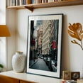 thumbnail image 5 of Nassau Street, FiDi - Manhattan New York Photography Black Framed Wall Art Print 12 x 18 inches, 5 of 8