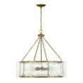 thumbnail image 2 of Warm Brass Five Light Pendant from the Genry Collection, 2 of 6