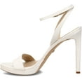 thumbnail image 2 of Sam Edelman Women's Jade Bright White Strappy Heel 10.5M, 2 of 5